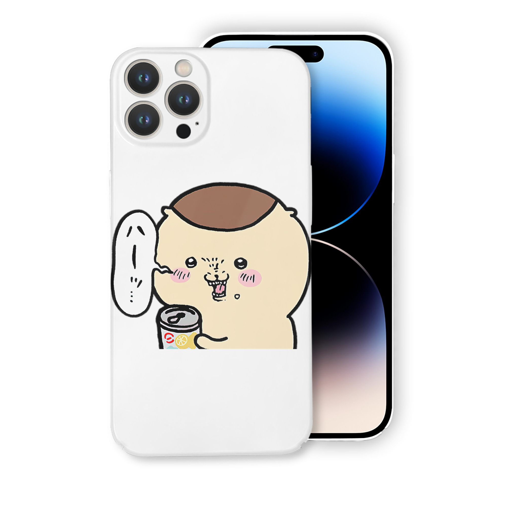 （画像用） ちいかわ くりまんじゅう Chii-kawa kuri manjū 【iPhone 14シリーズ対応】ハードケース
